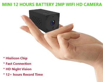 

Mini Wireless WiFi Camera Battery Operated Powered CCTV Surveillance Security Camera For Android iOS App