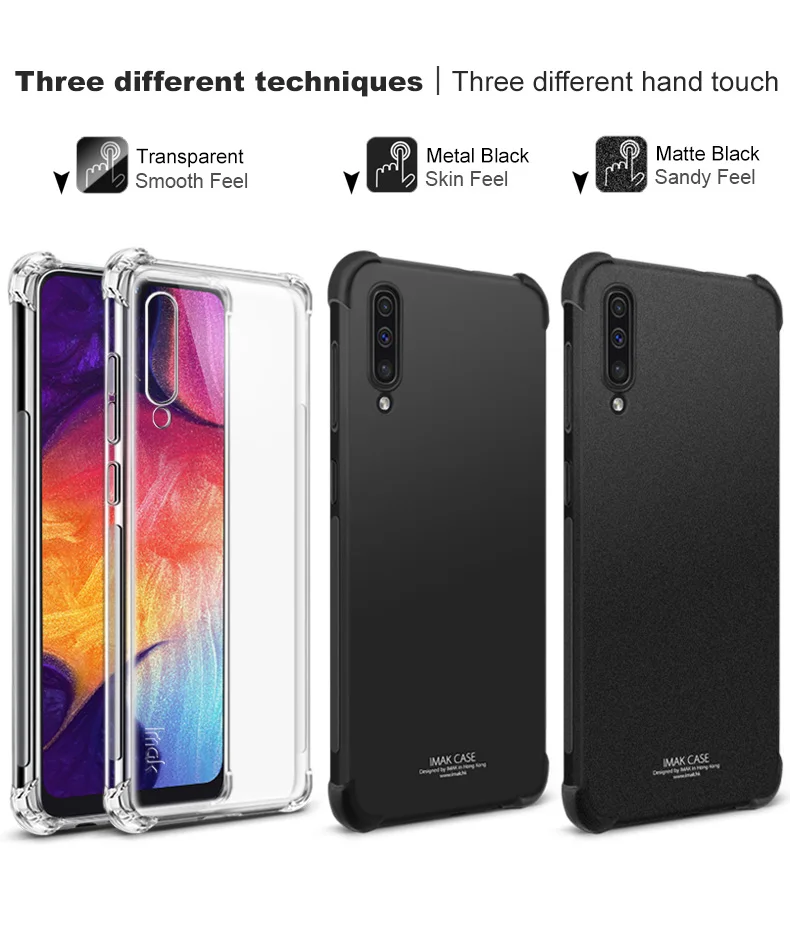 Чехол IMAK Crystal Etui для samsung A50, чехол для samsung Galaxy A50 A20, чехол-накладка для samsung A30, чехол A 50 A50s A30s