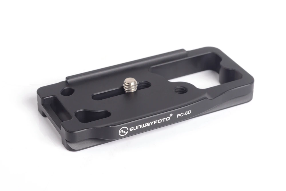SUNWAYFOTO PC 6D Tripod Head Quick Release Plate For 6D Tripod Head Plate Specific Aluminum