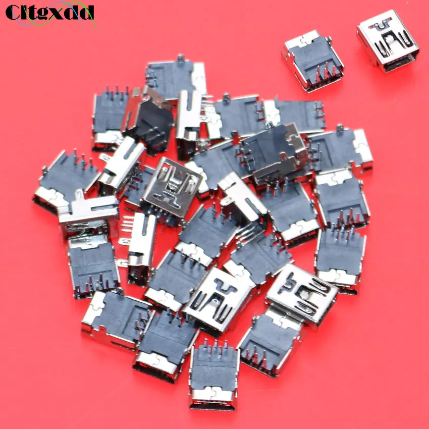 Cltgxdd 1 ~ 100 шт. мини-usb разъем для зарядки питания Порт порт зарядного устройства PS3