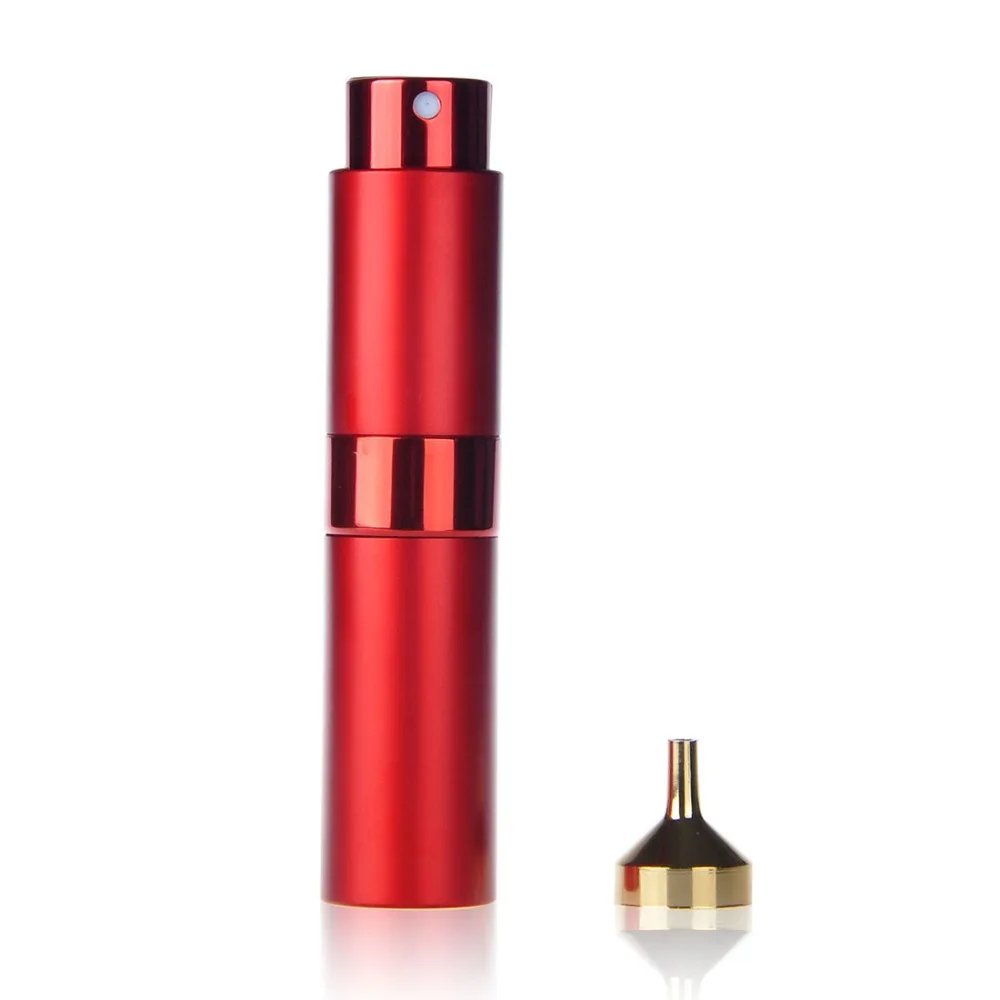 

H&D Empty Refillable Mini Perfume Scent Aftershave Spray Bottle Set with Funnel 8ML