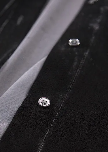 Чистый шелк велюр размера плюс рубашка шелк тутового шелкопряда с длинным рукавом Топ женские винтажные свободные блузки M L XL