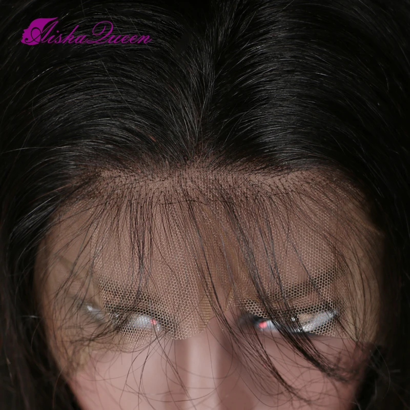 straight wig natural hairline