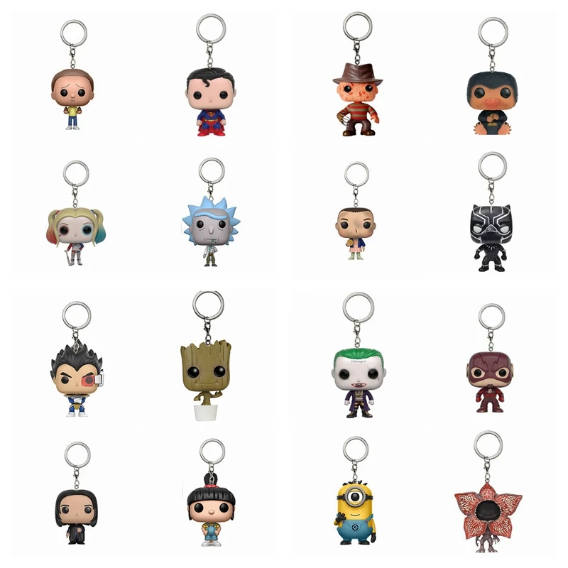 

The Avengers Batman Thor Antman Spiderman iron man Star Wars Action Figure Dean Toy With Keychain No Box