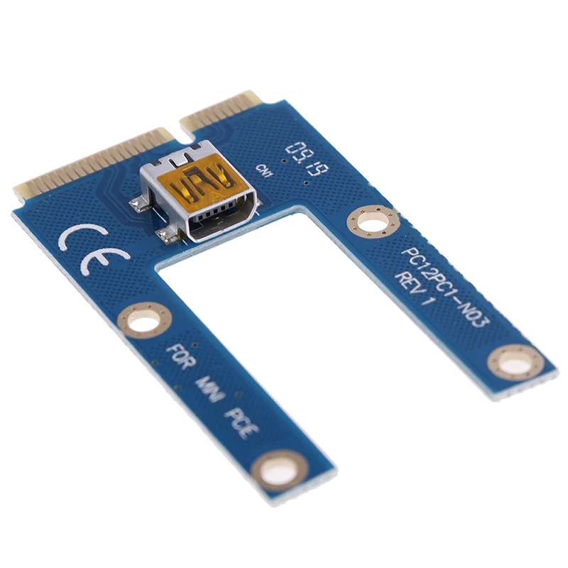 60 см USB 3 0 Mini PCI E к PCIe Express 1x до 16x расширитель Райзер карта адаптер Удлинительный