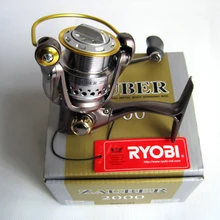RYOBI катушка с леской ZAUBER 1000/2000/3000/4000 спиннинг катушка, рыболовная катушка, катушка для приманки рыболовные колеса обновления гладкая