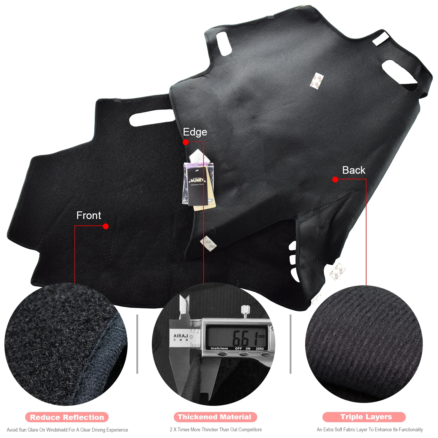 Чехол Xukey для приборной панели Lexus RX RX300 RX330 RX350 2004 2006 2007 2008 2009|cover covers|cover dashboardcover mat |