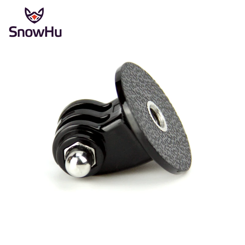 SnowHu for GoPro Accessories Mini Monopod Tripod Holder Case Mount Adapter for Go Pro Hero 9 8 7 6 5 4 Xiaomi yi Camera GP03-0
