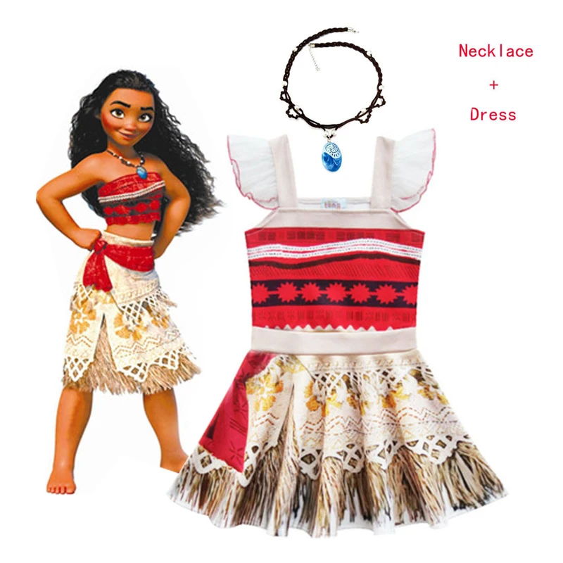 moana girls dress