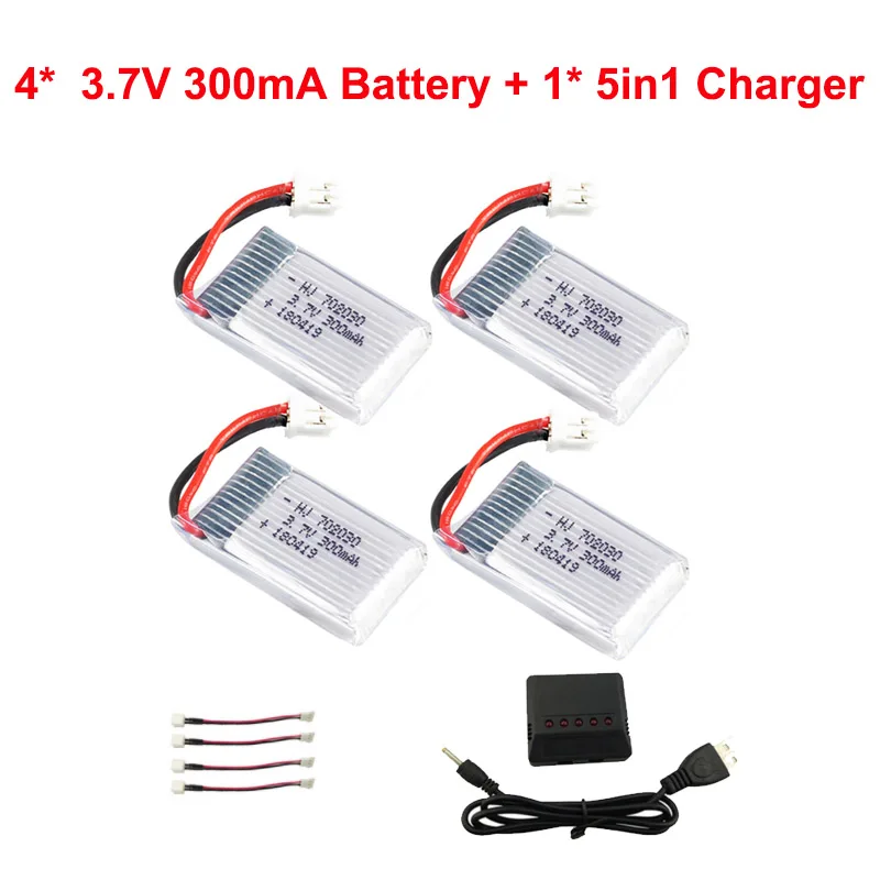 3,7 V 300mAh Lipo батарея для JJRC H56 T2G Дрон батарея для RC Quadcopter запасные части