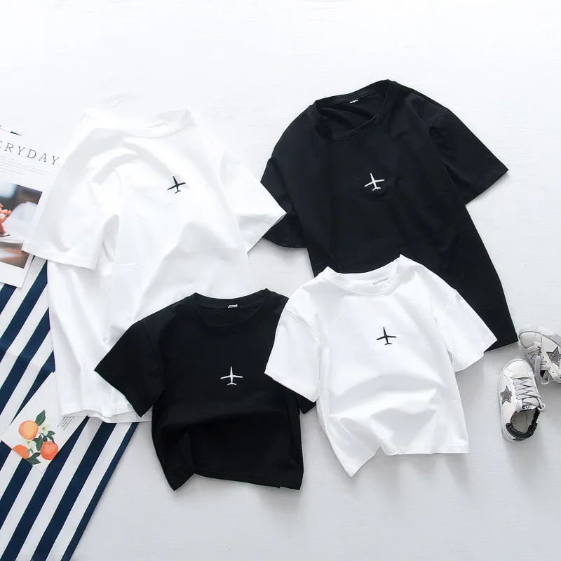 

New Kids'Suit 2019 High Quality All Cotton Short Sleeve T-shirt Short Skirt Suit for Summer babys