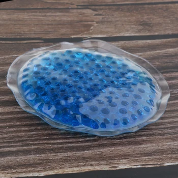 

Premium Reusable PVC Ice Pack Gel Beads, Hot Cold Pack for Injuries, Pain Relieve for Neck, Migraine, Back, Shoulder & More