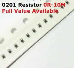 500 шт./лот SMD чип 0201 резистор 1 M/1,1 M/1,2 M/1,3 M/1,5 M Ом/5% Сопротивление 1/1. 1/1. 2/1. 3/1. 5/M резисторы 1M1 1M2 1M3 1M5