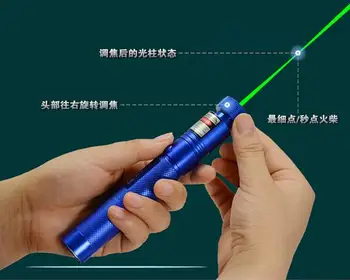 

Hot! green laser pointer 10000m 532nm Flashlight lazer burning sd laser 303 presenter Burn Matches+2 safe keys Laser Pen