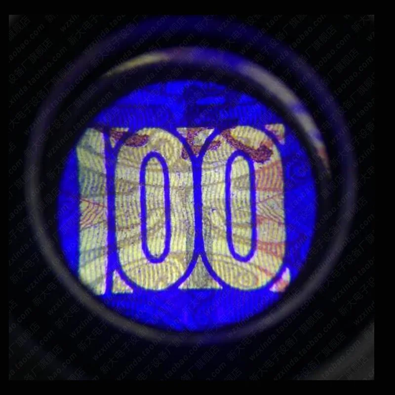 10X определение ювелирных изделий Лупа с подсветкой регулируемый фокус увеличительное стекло светодиодный лупа для обнаружения валюты карманный размер