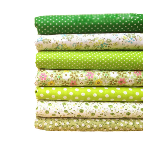 FUNIQUE 7 шт. хлопок из ткани, шитье ручной работы Домашний декор материал ткани для шторы в стиле пэчворк войлок для вышивки DIY 25x25cm