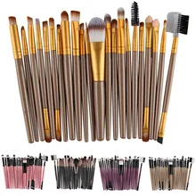 MAANGE 22Pcs/Set Makeup Brush Tools Make-up Toiletry Kit Wool Make Up Brush Set makeup brushes drop shipping 1123 free ship    