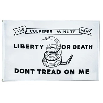 

90*150cm Culpeper Minute Men Liberty or Death Flags