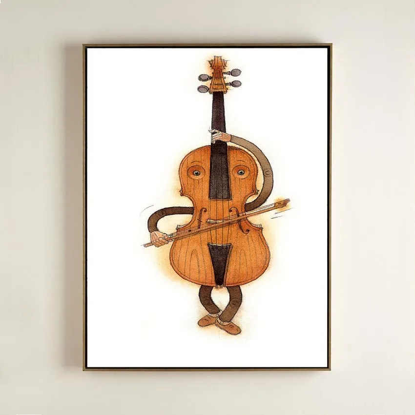 Kestutis-K-132-Stradivarius Violin Paintinga