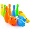 Toys bowling children indoor sports puzzle baby color bowling baby gift 1 balls+10 battles LYQ ► Photo 2/3