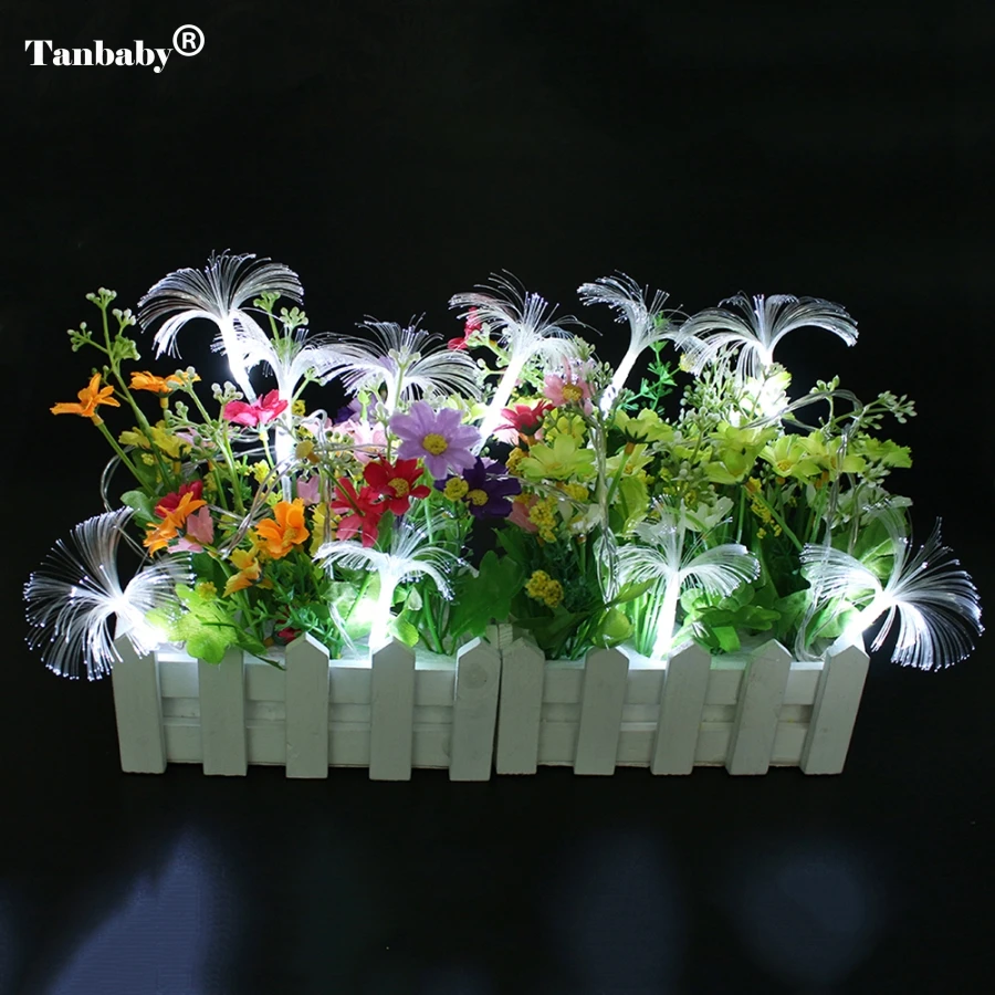 

Tanbaby 2AA Battery Powered 2.5M 10 LED fiber led Fairy string light For Wedding Garden Party Christmas Decoration holiday Light