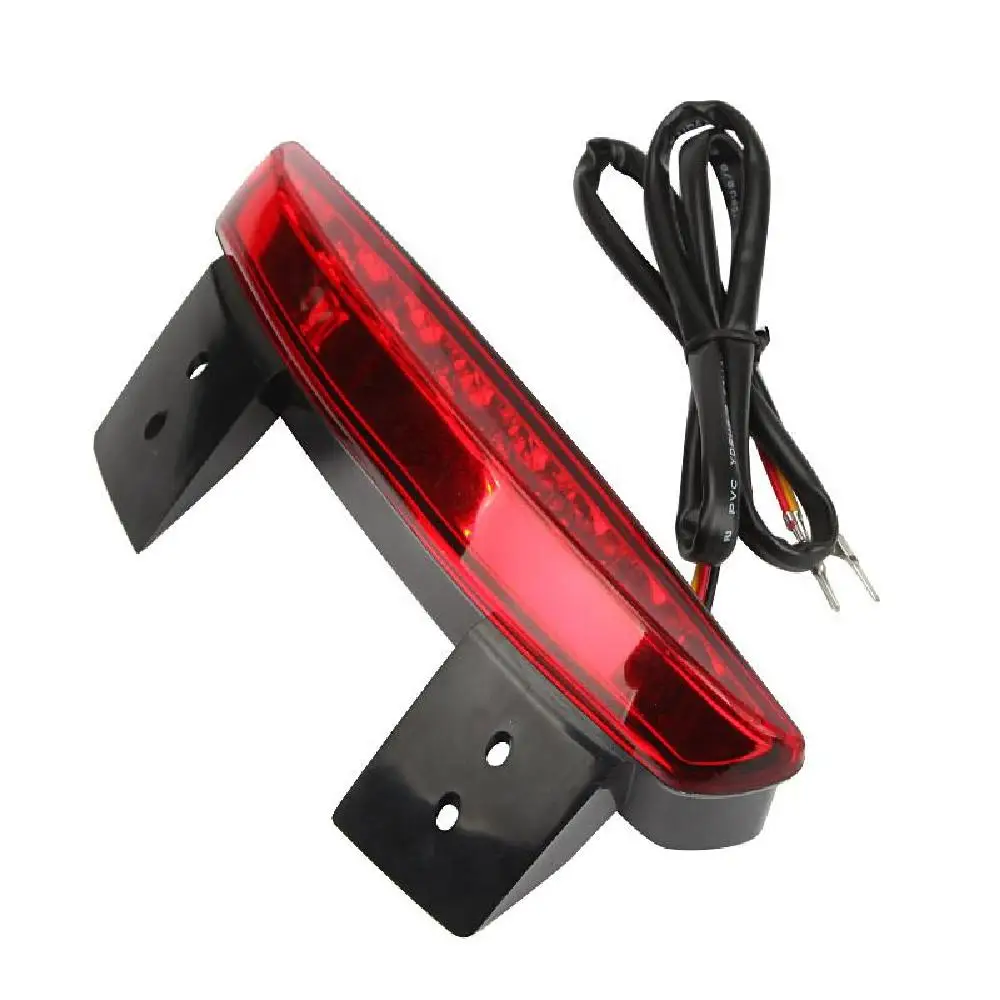 

Partol LED Signal Rear Tail Stop Brake License Number Plate Lamp Light Motorcycle For Harley Davidson Sportster XL 883 1200