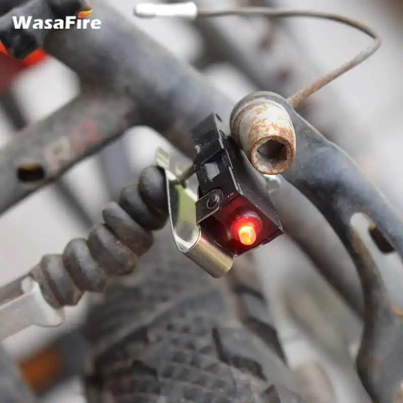 Buy Portable Mini Brake Bike Light Mount Tail Rear