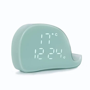 

Electronic Alarm Clock Mute Student Rechargeable Creative Luminous Intelligent Multi-function Children Cartoon Cute 3DNZy14