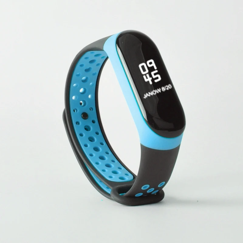 Спортивный ремешок для Xiaomi Mi Band 3 спортивный силиконовый браслет xiaomi mi band смарт