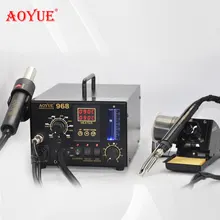 AOYUE Паяльной Станции 110 В 220 В AOYUE968 Aouye ремонтная Система ПОВЕРХНОСТНОГО Паяльник