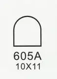 605A 10X11 10 пар/лот; женские туфли на высоком каблуке; Диаметр 2,5 мм; Сменные стопоры на каблуке; женские туфли на шпильках; Туфли на каблуке для ремонта - Цвет: 605A 10X11
