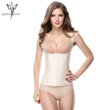 Латексный корсет на стальных косточках под грудью нательный пояс корсетт для женщин Талии Тренажер формирователь Корсеты, Бюстье пояс для похудения модель ремень