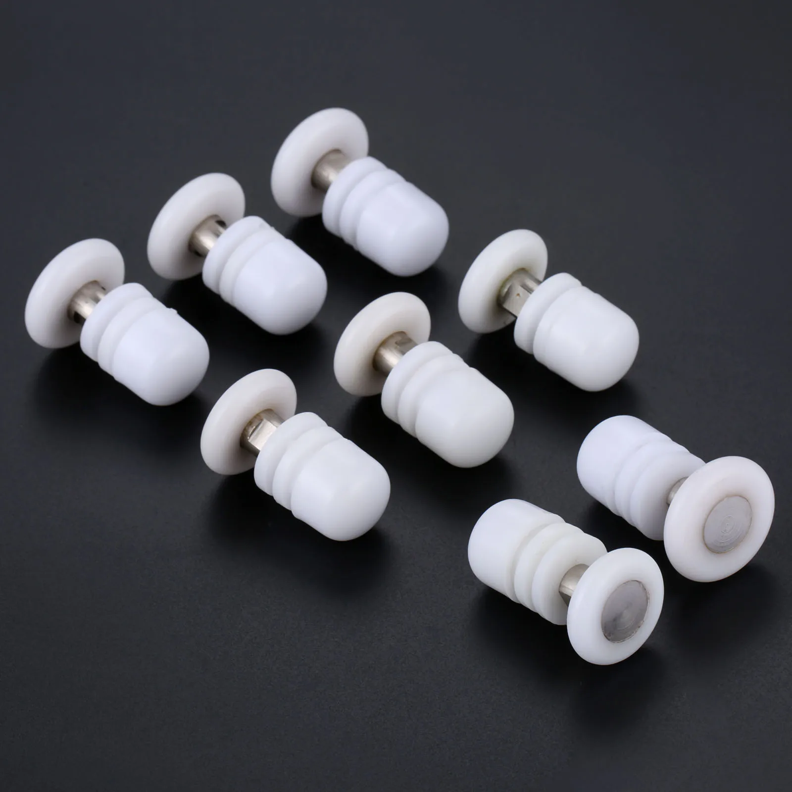

4Pcs 25mm Diameter Replacement Shower Door Roller Wheel For Shower Enclosures Cabins Runner