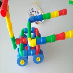 1 комплект X блоки круглые трубы водопроводные бои блоки для сборки обучающие игрушки для детей (Размер: один размер Цвет: разноцветный) Ману