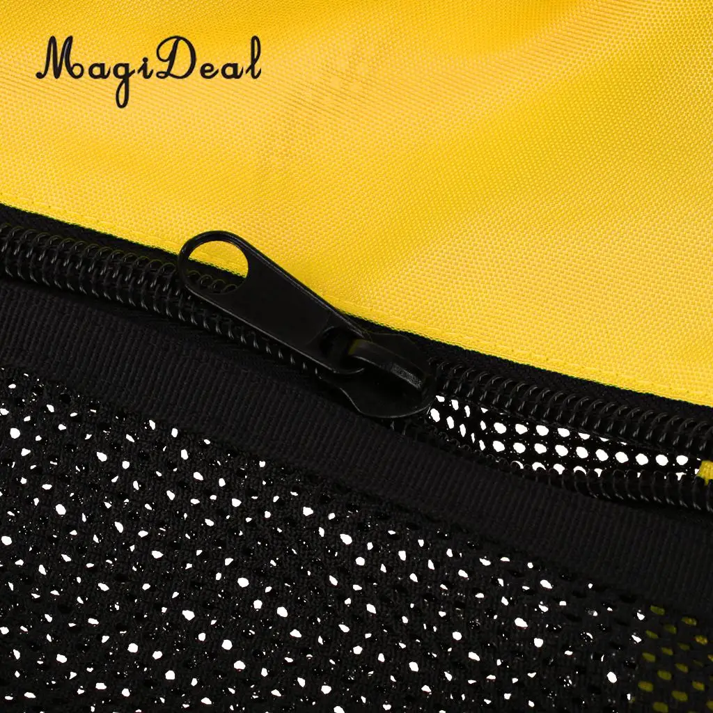 MagiDeal Foldable Heavy Duty Mesh Dive Bag Duffel Bag Storage Pouch for Diving Scuba Water Sports Dreediving Gear Equipment