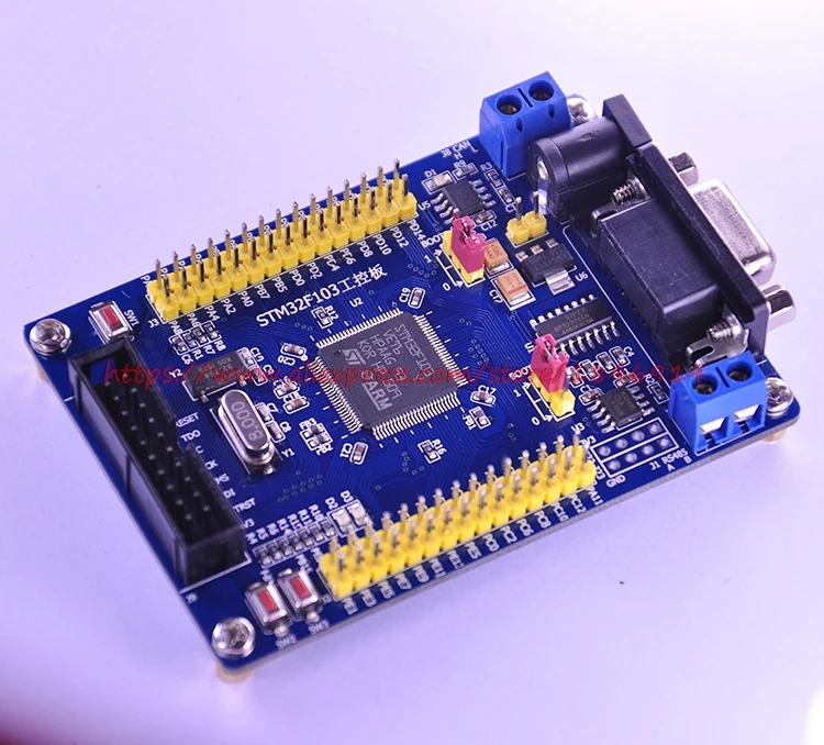 Online Placa de desarrollo STM32 CAN RS485 STM32F103VET6 brazo de sistema mínimo MCU aprendizaje