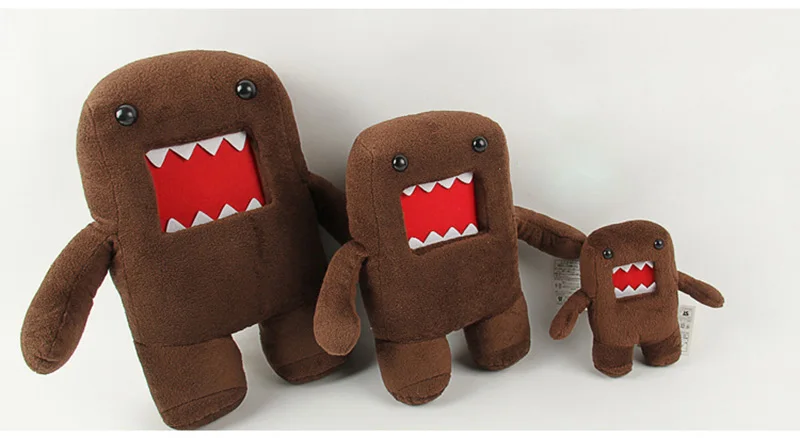 18cm 30cm 40cm Domokun Funny Domo-kun Plush Doll Children Novelty Creative Gift Kawaii Domo Kun Stuffed Toys for Kids (9)