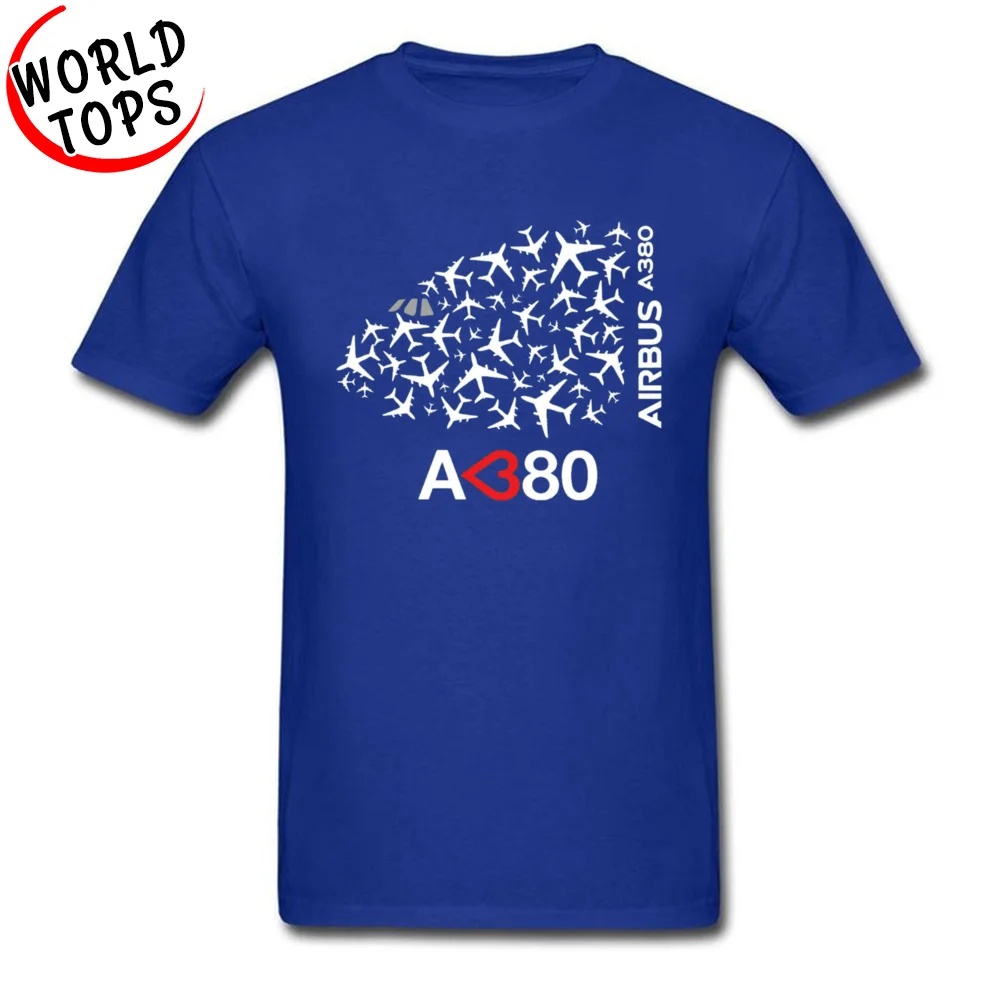 Airbus A380 самолет Россия футболка для мужчин на заказ высокое качество натуральный хлопок Awesome Винтаж дизайн Черная футболка одежда