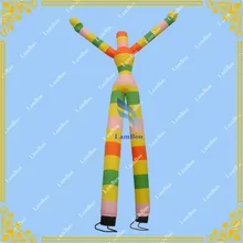 Высокое качество 8 метров высокая надувная аэродинамическая Танцующая фигура надувная воздушная Танцовщица для мероприятий 2 воздуходувки включены