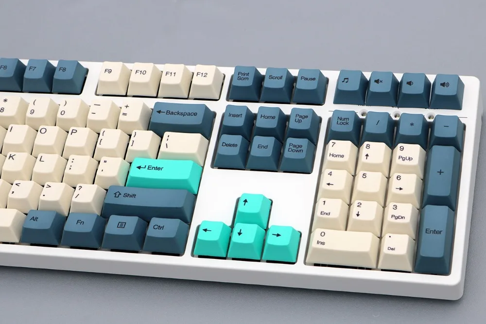 108 клавиш сублимированный pbt брелок для механической клавиатуры Cherry filco Ducky keycap Вишневый профиль продаются только брелки