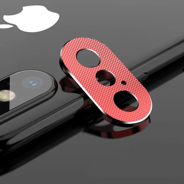 Buy For iPhone X XS Max XR Camera Phone Lens Metal