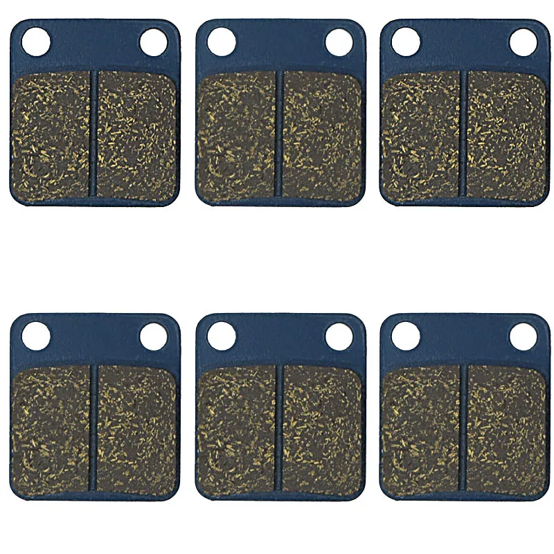Pads Pads Pastiglie Freno Moto Anteriore Posteriore Per Hyosung Te 450 Quad Rapier 2006-2009 6 Pz/Set Колодки Колодки