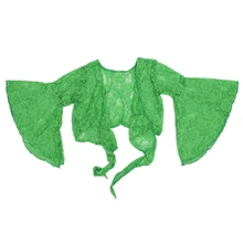 SYB Новая Сексуальная кружевная блузка для танца живота топ бюстгальтер танцевальная одежда костюмы Зеленый