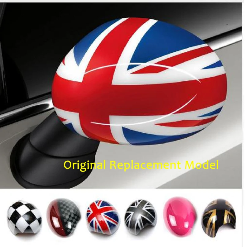 Outside Door Rearview font b Mirror b font Decoration Protector Shell Cover Housing For Mini Cooper