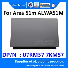 Бренд MAD DRAGON, ЖК-дисплей, верхняя крышка, ЖК-задняя крышка для Dell Alienware, зона 51 м, ALWA51M, белая оболочка 07KM57 7KM57