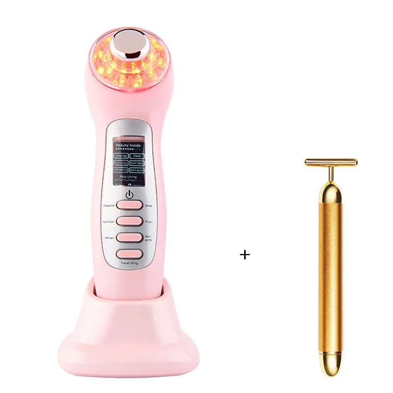 Face Lifting Beauty Machine 7 IN 1 Skin Care Options Ultrasonic