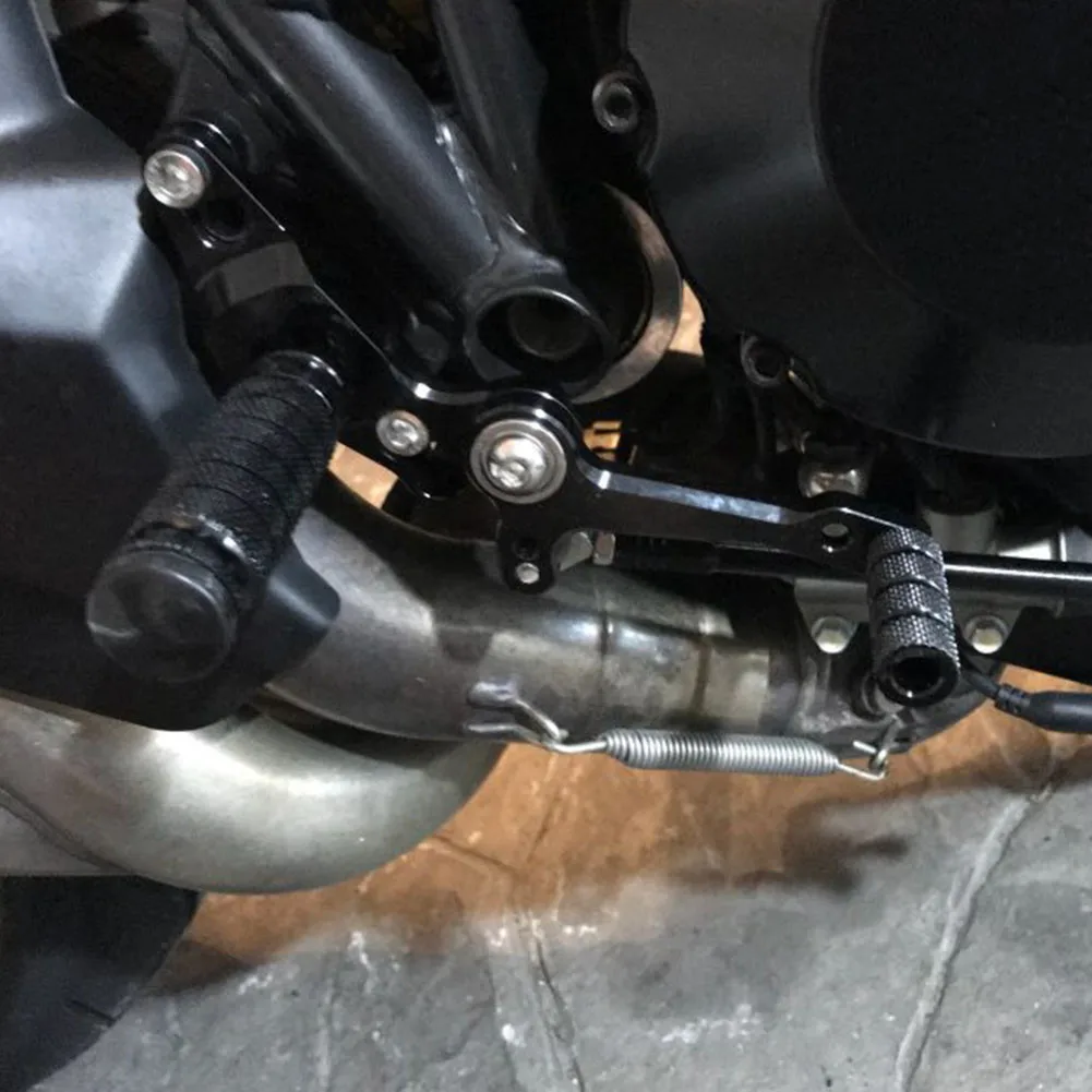 Мотоцикл Rearset Подножки подножки педали универсальные для мотоцикла с M8 резьбой задний комплект