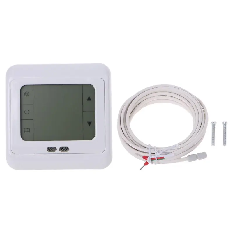 

Thermoregulator Touch Screen Heating Thermostat for Warm Floor,Electric Heating System Temperature Controller With Kid Lock