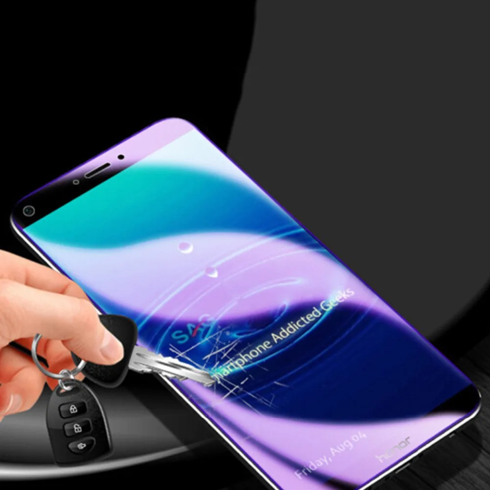 Полное покрытие гидрогель пленка Экран Защитная для Huawei Honor 9 Lite 10 7X V10 Примечание
