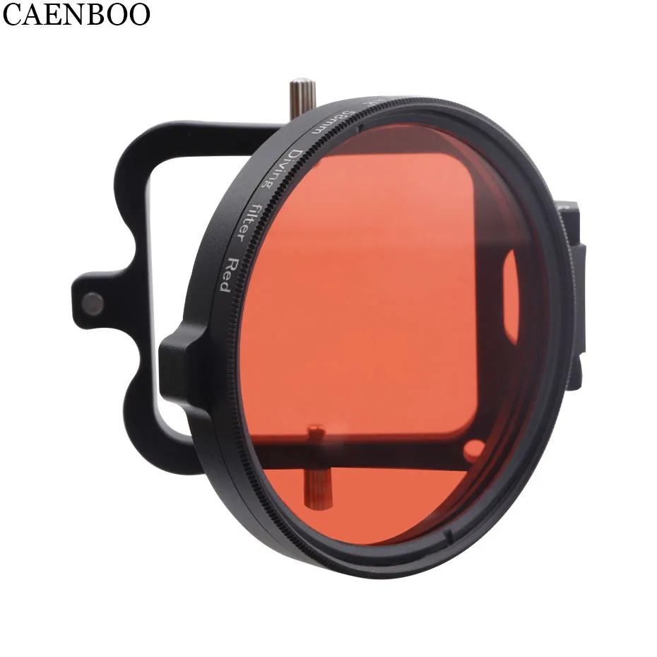 Фильтры для объектива экшн камеры CAENBOO Go Pro Hero 5 6 цветов красный подводный Круглый